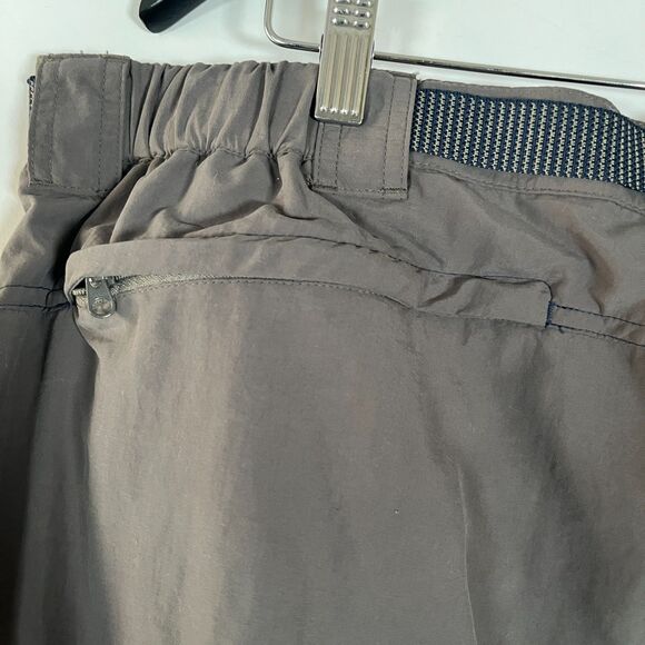 Exofficio Pants Men's XL Convertible Cargo Hiking Belted Outdoors Gray - Picture 7 of 15